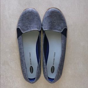 Dr. Scholls memory foam jean flats